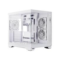 atx korpusai - Chieftec GM-30W-TG-OP kompiuterio korpusas Kubas Balta - 10 nuotrauka