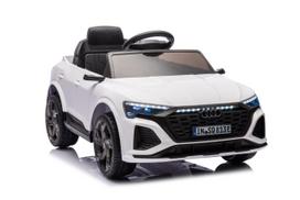 audi - Hatis Vaikiškas elektromobilis Audi SQ8, baltas (White) - 2 nuotrauka