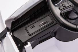 audi - Hatis Vaikiškas elektromobilis Audi SQ8, baltas (White) - 3 nuotrauka