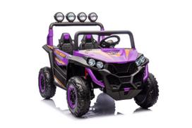 bagis vaikams - Rastar Vaikiškas elektrinis bagis HATIS, violetinis (Purple) - 8 nuotrauka