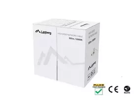 cat5e utp 305 - Laidas Lanberg Cable UTP Cat.5E CU Blue 305m - 4 nuotrauka