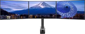 monitoriaus laikiklis 30 - IIYAMA DS1003C-B1 Lankstus stalo laikiklis 10"-27", Juodas (Black) - 3 nuotrauka