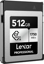 lexar silver - LEXAR CFEXPRESS PRO SILVER SERIE R1750/W1300 512GB - 4 nuotrauka