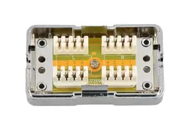 laidai kabeliai jungtys - EXTRALINK CAT6 STP Connection Box - 3 nuotrauka