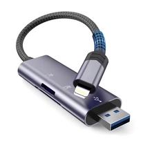 usb atmintuku - Tech-Protect card reader Ultraboost SD/microSD Lightning/USB | 5906302307845 - 5 nuotrauka