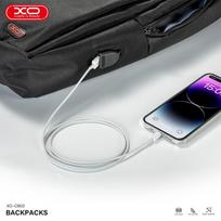 laptopo krepsiai - XO laptop backpack CB02 15,6", black - 2 nuotrauka