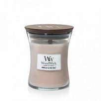 sea salt - Aromatinė žvakė WoodWick Sea Salt & Vanilla Scented Candle 453 g - 3 nuotrauka