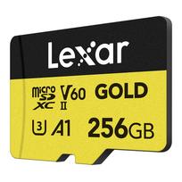 atminties korteles 4k - Atminties kortelė Lexar Pro Gold 256GB UHS-II V60 - 3 nuotrauka