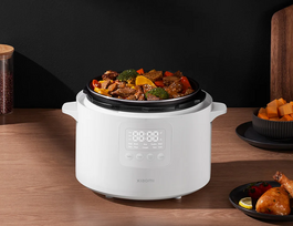 elektrinis puodas - Xiaomi BHR8845EU ,  Electric Pressure Cooker EU ,  1000 W ,  4.8 L ,  Balta (White) - 5 nuotrauka