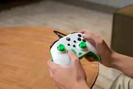 pultelis xbox - Turtle Beach Rematch Core Wired Controller Baltas/Žalias (White/Green) Xbox - 2 nuotrauka