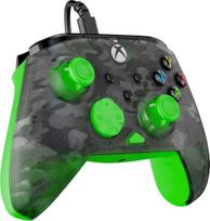 xbox one konsole - Turtle Beach Rematch Core Wired Controller Ghost Camo Juoda/Žalia (Black & Green) - 4 nuotrauka