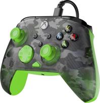 xbox one konsole - Turtle Beach Rematch Core Wired Controller Ghost Camo Juoda/Žalia (Black & Green) - 5 nuotrauka