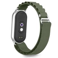 xiaomi band 9 pro strap - Tech-Protect watch strap Nylon Pro Xiaomi Smart Band 8/9/10, army green | 5906302331437 - 5 nuotrauka