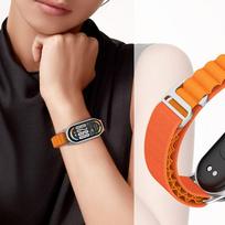 xiaomi 10 pro - Tech-Protect watch strap Nylon Pro Xiaomi Smart Band 8/9/10, starlight | 5906302331444 - 4 nuotrauka