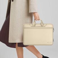 laptop dekl - Tech-Protect Pocket 13-14 Laptop Bag - Beige - 3 nuotrauka