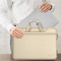 laptop dekl - Tech-Protect Pocket 13-14 Laptop Bag - Beige - 4 nuotrauka