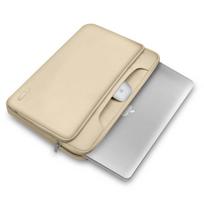 laptop dekl - Tech-Protect Pocket 13-14 Laptop Bag - Beige - 9 nuotrauka