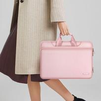 krepsys nesiojamam kompiuteriui 16 - Tech-Protect Pocket 15-16 Laptop Bag - Pink - 3 nuotrauka
