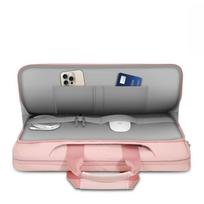 krepsys nesiojamam kompiuteriui 16 - Tech-Protect Pocket 15-16 Laptop Bag - Pink - 8 nuotrauka