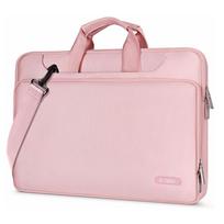 krepsys nesiojamam kompiuteriui 16 - Tech-Protect Pocket 15-16 Laptop Bag - Pink - 10 nuotrauka