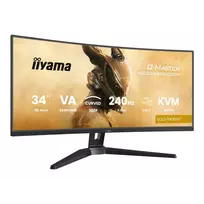 ultrawide monitorius - iiyama G-Master GCB3486WQSCP-B1 34", UWQHD, 240Hz, Juodas (Black) - 4 nuotrauka