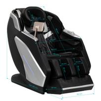 kreslas - Masažinis krėslas Sakura Prime 108, juodas (Black) - 2 nuotrauka