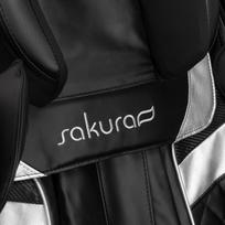 kreslas - Masažinis krėslas Sakura Prime 108, juodas (Black) - 8 nuotrauka