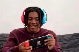 switch 2 zaidimai - Turtle Beach headset Airlite Fit Nintendo Switch, blue/red | TBS-8002-25 - 4 nuotrauka