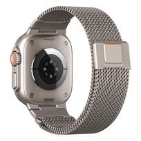 watch 10 - Tech-Protect Milano Vanguard apyrankė Apple Watch 8/9/10/11/SE/Ultra 44/45/46/49mm, titanas (Titanium) - 8 nuotrauka