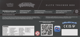 pokemon korteles - Pokemon TCG Mega Evolution Pitch Black Elite Trainer Box - 13 nuotrauka