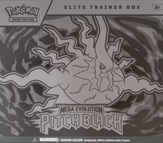 pokemon korteles - Pokemon TCG Mega Evolution Pitch Black Elite Trainer Box - 14 nuotrauka