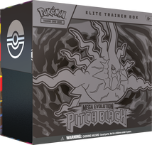 pokemon korteles - Pokemon TCG Mega Evolution Pitch Black Elite Trainer Box - 15 nuotrauka