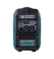 inverterinis generatorius - KÖNNER & SÖHNEN KS 3000i S, 3000W 230V - 2 nuotrauka