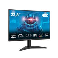 144hz ips monitorius - AOC Q24B36X 23.8" IPS, QHD, 144Hz, Juodas (Black) - 15 nuotrauka