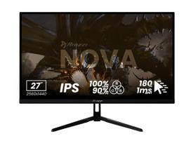 curved monitor 4k - Arozzi Nova 34", VA, QHD, 165Hz, curved, black - 9 nuotrauka