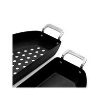 kamado grilis - Anglies plieno keptuvių rinkinys Kamado Joe Half Moon KJ15124822, 2vnt. - 3 nuotrauka