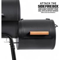 ketaus grilis - Char-Griller Char-Griller Wrangler - 2 nuotrauka