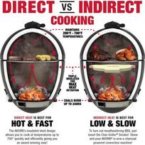 grilis - Anglinis lauko grilis Kamado Char-Griller Akorn - 3 nuotrauka