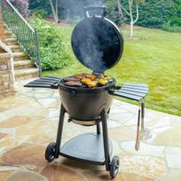 grilis - Anglinis lauko grilis Kamado Char-Griller Akorn - 7 nuotrauka