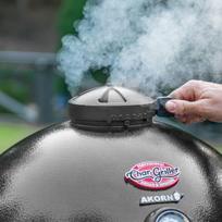 grilis - Anglinis lauko grilis Kamado Char-Griller Akorn - 11 nuotrauka
