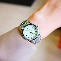 casio laikrodziai - CASIO LTP-V002SG-9A Moteriškas Laikrodis (Gold) + Dėžutė - 5 nuotrauka