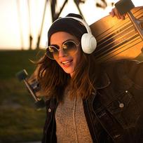 bluetooth ausines anc - QCY H3 ANC White (Baltos) - 2 nuotrauka