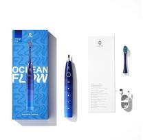 melyna elektrine - Oclean Sonic Flow Blue elektrinis dantų šepetėlis (Mėlynas) - 5 nuotrauka