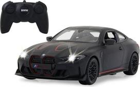 radijo bangomis valdomas zaislas - Jamara BMW M4 CSL 1:16 Juodas matinis (Black matt) - 1 nuotrauka