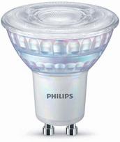 2700 - Philips LED GU10 6.2W 2200-2700K 575lm Dimeriuojama (Dimmable) - 1 nuotrauka
