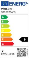2700 - Philips LED GU10 6.2W 2200-2700K 575lm Dimeriuojama (Dimmable) - 2 nuotrauka