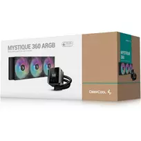 liquid cooler - Deepcool MYSTIQUE 360 ARGB Juodas (Black) - 2 nuotrauka
