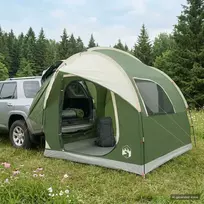 Automobilių palapinė su stogu, žalia (Green), 239 x 210 x 210 cm