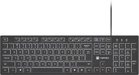 klaviaturos lt - Natec Herring Glow US Juoda (Black) - 4 nuotrauka