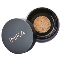 biri spf pudra - Inika Organic Loose Mineral Foundation SPF25 Biri mineralinė pudra, Grace - 4 nuotrauka